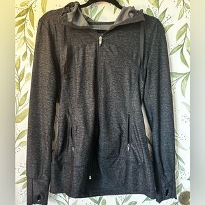 Full-zip workout jacket